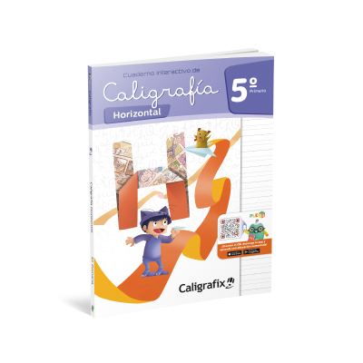 5 caligrafía horizontal