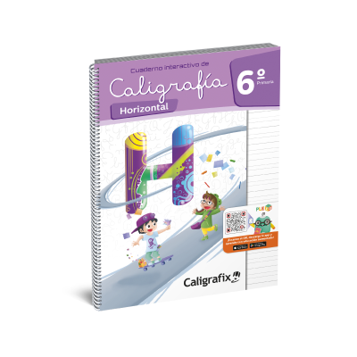 6 caligrafía horizontal