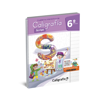 6 caligrafía script